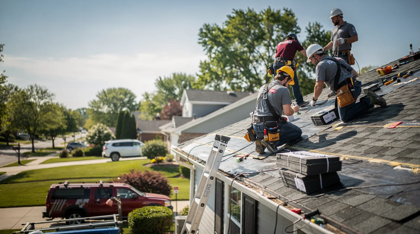 Roof Repair in Mapleton, IL around you